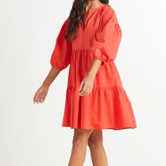 evereve red dress Red / XS